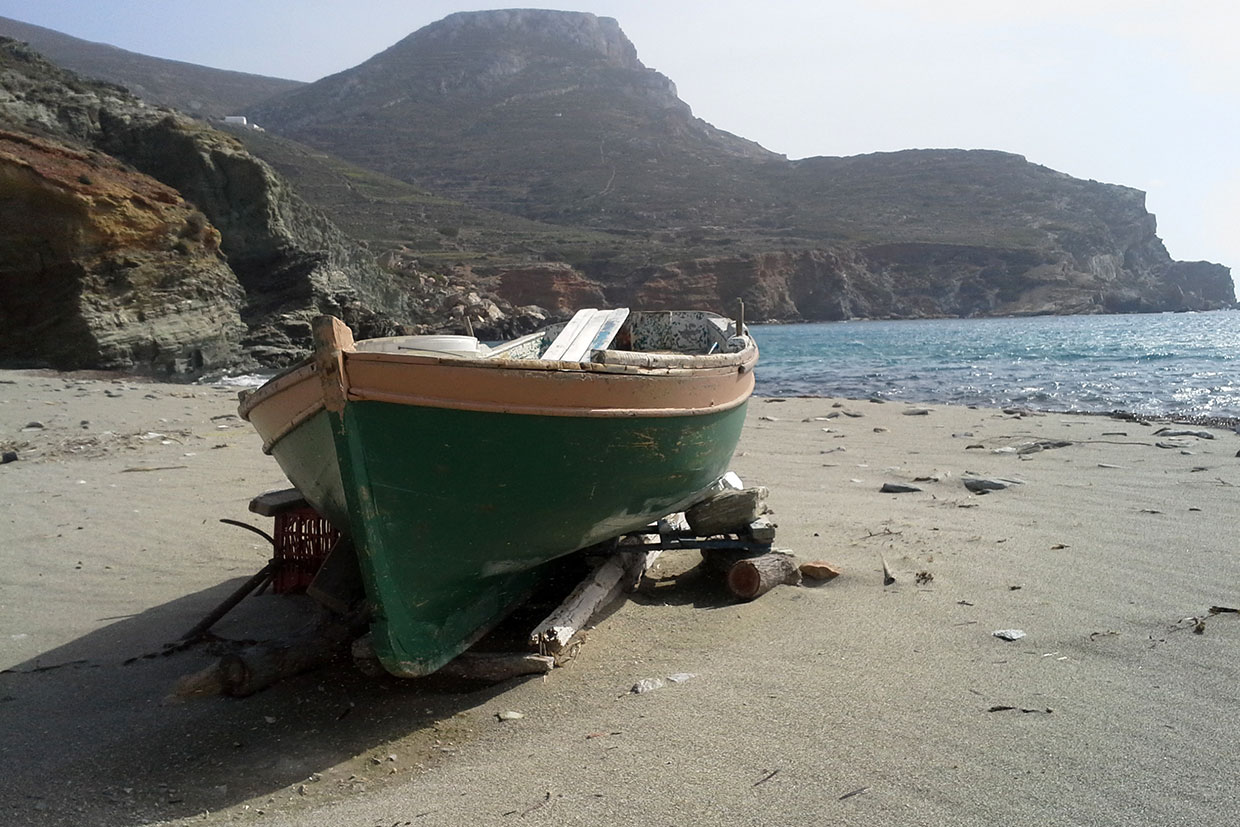 Paysage à Folegandros