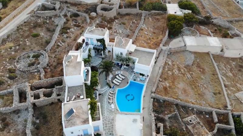 Vidéo de l'hôtel Abelos à Folegandros